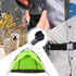 RETON 0.59 Inch 10 Yards Black Nylon Webbing Strap + 20 PCS Adjustable Buckles Plastic Side Release Buckles...