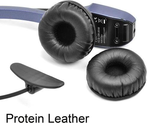 B250-XT Mod Kit Ear pads and Mic Foam Cushion - defean Replacement Ear Cushion Cover Compatible with VXI BlueParrott B250-XTS/Jabra PRO 920 930 93...