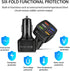Car Charger Adapter, 6 Ports USB QC3.0 Fast Phone Charger, Car Interior Accessories Fit for All Vehicles, Multi-Port Car Phone Charger with LED Li...
