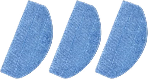 3 PCS Microfiber Wipe Replacement Robot Sweeper Accessories Compatible with Tikom G8000/G8000Pro Robot Vacuum Cleaner...