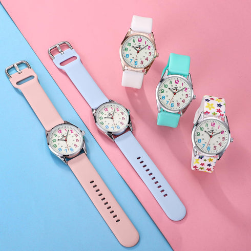SIBOSUN Womens Watch Women's Wrist Watches Ladies Watches for Small Wrists Fashion Slim Small Watches for Women Silicone Simple Thin Waterproof RI...