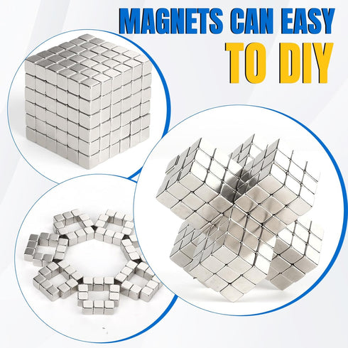 LOVIMAG Rare Earth Magnets, Small Magnets for Fridge, Whiteboard, Science, Crafts, DIY, Office and Locker Magnets-24pack...