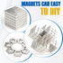 LOVIMAG Rare Earth Magnets, Small Magnets for Fridge, Whiteboard, Science, Crafts, DIY, Office and Locker Magnets-24pack...