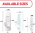 Command 5 lb Large Utility Hooks, 7 Wall Hooks and 12 Command Strips, Damage-Free Hanging with Adhesive Strips, No Tools for Hanging, Organization...
