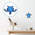 Cabilock Metal Sea Turtle Wall Decor Nautical Ornaments 3D Metal Hanging Decor Beach Sculptures Home Decor for Home Indoor Backyard Patio Garden B...