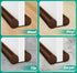 MAXTID Brown Door Draft Stoppers, Adjustable 32"-38", Double Sided, Insulation Strip, Air Stopper, Gap Filler...