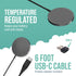 Smartish MagSafe Charger - Charge Dinghy - Magnetic Wireless Charger Fast Charging for iPhone 16/15/14/13/12 Series/AirPods Qi2 Certified [USB-C a...