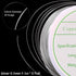 MIKIMIQI 2 Pack Jewelry Wire - 20 Gauge Tarnish Resistant Copper Beading Wire for Jewelry Making, 0.8mm X 3m Each (Silver)...