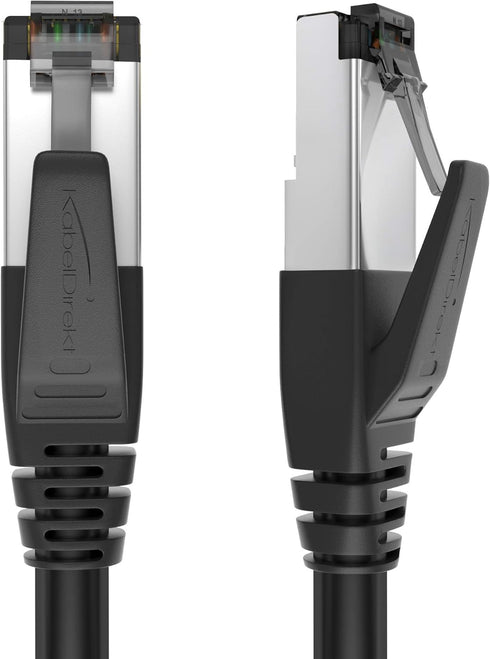 CAT8 Ethernet Cable – 6ft – Internet, Patch & Network Cable with Break-Proof Design & Lightning-Fast bit Rates of 40Gbps (CAT8.1, Ideal for Gaming...