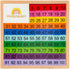 Wooden Math Learning Board Toy, Montessori 1-100 Consecutive Numbers Wooden Hundred Digital Board, Educational Game for Kids with Storage Bag...
