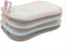 Kitchen Scrub Sponges, Heavy Duty Cleaning Non-Scratch Scrub Sponge, Reusable Microfiber Sponge for Household Cleaning, Random Colors (More)...