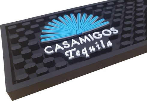 PLESIU JUSTPET Casamigos Tequila Bar Mat Spill Mat Rail Drip Mat - 23.25" x 3.5"...