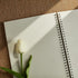 2 Pack A4 Spiral Bullet Dotted Journal with 120gsm Thick Paper, Dot Grid Spiral Notebook with Plastic Hardcover and Elastic Band Closure, 74 Sheet...