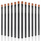 12 Pieces Small Concealer Brush Bulk Flat Lip Concealer Brush Under Eye Synthetic Fiber Makeup Eyebrow Foundation Brush for Concealing Blending Se...