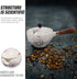 UPKOCH Tea Set Japanese Tea Set Teapot with Infuser Teapot Blooming and Loose Leaf Tea Maker with Wooden Handle Asian Kitchen Tea Kettle Style 1 T...