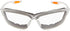 MCR Safety Glasses LW310AF Law 3 Clear Polycarbonate Lenses with UV Protection & Anti-Fog Coating, Bayonet Temple, 1 Pair...