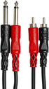 HOSA CPR203 Dual 1/4" to RCA, 3 Meters (9.9 ft)...