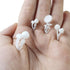 RONYOUNG 21PCS Plastic Handmade Mini Mushrooms, Resin Jewelry Making Supplies, DIY Craft Resin Filling Micro Landscape Small Mushroom...