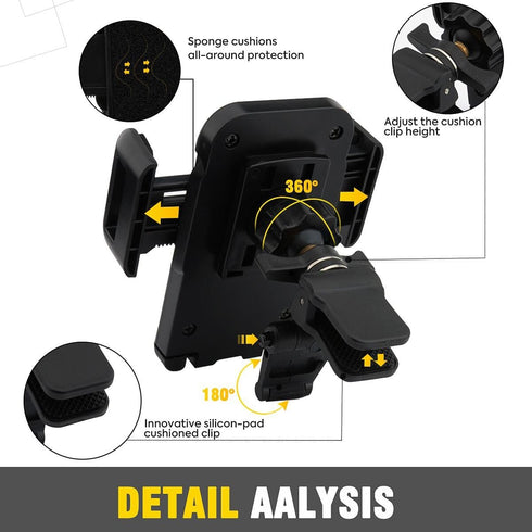 OTEMIK Car Mount, Phone Holder Universal Air Vent Phone Mount,Adjustable 360 Degree Rotation?One-Button-Release for iPhone 14/14 P, Galaxy Note 20...