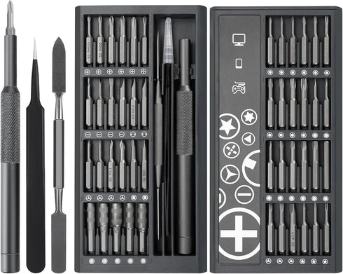 50-in-1 Precision Screwdriver Set, Small Screwdriver Set Magnetic, Mini Screwdriver Set with Case, Electronics Repair Tool kit for Laptop, iPhone,...