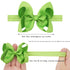 CÉLLOT Baby Girls Headbands Grosgrain Ribbon 4.5" Hair Bows Headband Big Bow Hair Bands for Toddler Pack of 20...