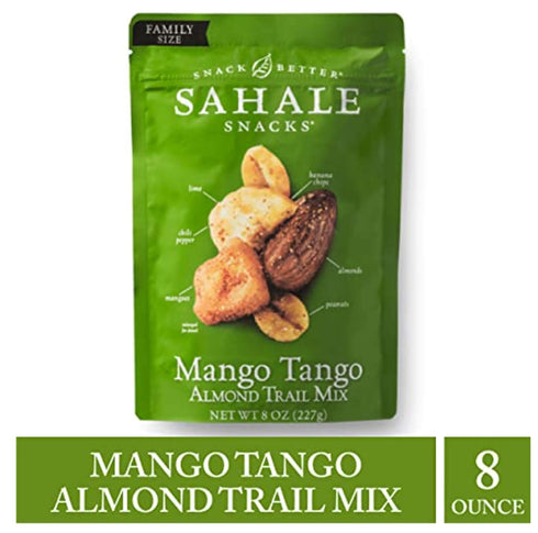 Sahale Snacks Mango Tango Almond Trail Mix, 8 Ounces...