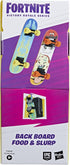 Fortnite Victory Royale Series Food and Slurp Board Rider Set Skateboard Collectible Accessory...