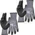 Klein Tools 60590 Work Gloves, Knit Dipped Cut Resistant ANSI A4 Nitrile Coated Gloves, HPPE Fabric, Touchscreen Capable, X-Large, 2-Pair...