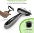 Pet Grooming Supplies - 2-in-1 Professional Undercoat Rake and Pet Brush | Shedding Control for Long-Haired Dogs and Cats, Deshedding Tool, Knot R...