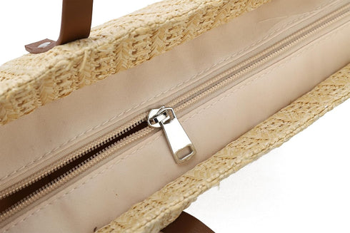 GLITZALL Summer Purses for Women 2024 Straw Tote Bag and Large Woven Summer Handbags for Vacation Beach...