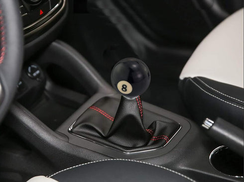 Black 8 Billiard Style Shift Stick Knob, Ball Shape Car Gear Shifter Handle Fit Most Manual Automatic Transmissions...