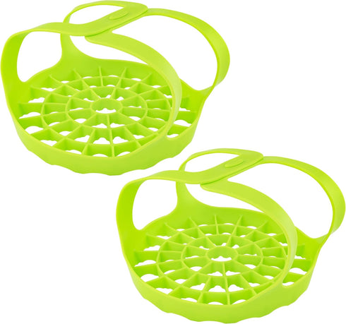 Pressure Cooker Sling – Silicone Tool for Eggs, Hot Pots, and Bakeware, Compatible with Instant Pot, Foldable & Easy to Clean, 2 Pack...