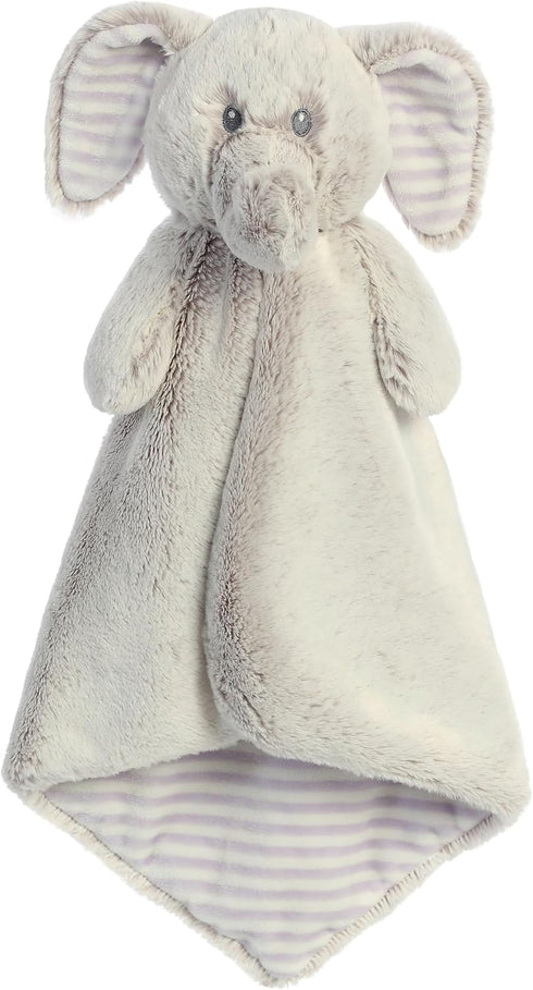 ebba Aurora® Snuggly Cuddlers Luvster™ Elvin Elephant Baby Stuffed Animal - Comforting Companion - Security and Sleep Aid - Gray 16 Inches...