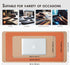 Dual Sided Leather Desk Mat - Waterproof Desk Pad for Office and Home - Desk Organization and Accessories - Ideal for Large Mouse Pad and Desk Mat...