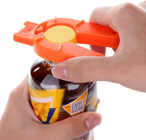 WEAVERBIRD 2PCS Multifunctional Jar Bottle Opener for Weak Hands Children Seniors Elderly Arthritis Sufferers Can Bottle Squeeze Lids and Plastic ...