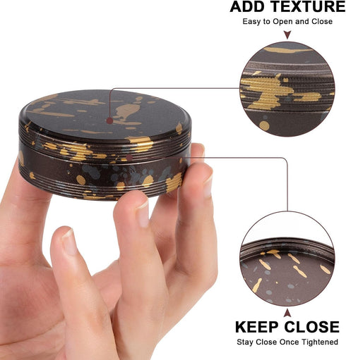 Pill Case for Purse & Pocket - Metal Daily Pill Box for Travel, Portable Waterproof Pill Organizer Single Medicine Container Holder for Vitamins, ...