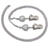 Glasses Chain Eyeglasses Strap Lanyard Holder Bling Stone Sunglasses Cord Clip-White Heart...