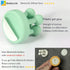iBetterLife 4Pcs Silicone Toothbrush Holders - Multi-Function Hook Waterproof Self Adhesive Wall Mounted Single Hook for Hanging Key, Utility Plug...