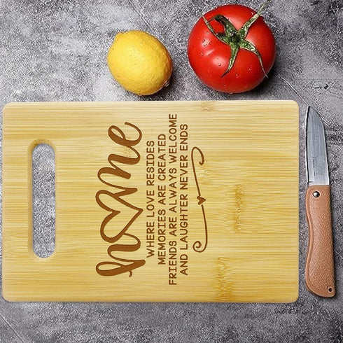 Cute Cutting Boards for Kitchen,Mom Bamboo Cutting Board,Wood Cutting Board,Wedding Kitchen Gift,Wooden Charcuterie Boards,Gifts for Friends 10.6 ...