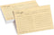Juvale 60-Pack Recipe Cards Double Sided, Bulk Pack Thick Vintage Index Cards 4x6 for Cooking, Baking and Kitchen Organization, Restaurants, Cafes...