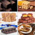 Mity rain 2 pack 40 Cavity Narrow Rectangle Silicone Caramel Candy Molds Chocolate Bar Mold for Truffles, Ganache, Jelly, Praline, Brownie, Butter...