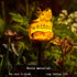 Solar Decor Lights, Welcome Birds Solar Powered Outdoor Garden Light, Resin Animal LED Lights with Stake, Waterproof Solar Stake Lights Decoration...