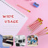 100 Pack Half Pencils with Eraser, Pre-Sharpened Golf pencils 4 Inch Mini Pencils 2 HB Hexagon Small Pencils Short Pencils for Wedding, Baby Showe...