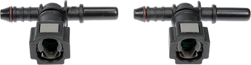 Dorman 800-177 Quick Connector 5/16 In. Steel TEE to 6mm with O-ring, 2 Pack...