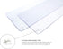 LAMINET Deluxe Cat Scratch Shields - Protect Your Furniture with Our Heavy Duty Flexible Plastic Shields - Set of 4 - 21" L x 5.5" W...