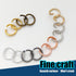 10 mm Jump Rings for Jewelry Making 7 Colors 1000 Pcs Stainless Steel Jump Rings with Open/Close Tools for Necklace Bracelet Repair Keychains Jewe...