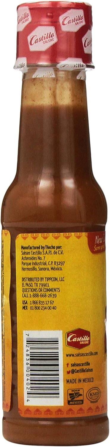 Castillo Habanero Hot Sauce Red, 5 oz...