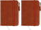2-Pack Pocket Notebook, 4.3" x 3.5"Small Notebook, Hardcover PU Leather Notebook with Pen Total 200 Pages, Pocket Journal for College Ruled, Work ...