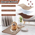 Pet Dog Cooling Bed Mats,Self Cooling Pet Dog Cool Mat Pads for Dogs Cats Indoor and Outdoor (Blue, Coffee)...
