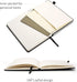 Deziliao Lined Journal Notebooks with Pen Loop, Hardcover Notebook Journal for Work, 100Gsm Premium Thick Paper with Inner Pocket, Medium 5.7"x8.4...